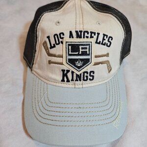 Reebok CCM NHL Los Angeles Kings Sinclair CottonTwill Adjustable Trucker Hat Cap